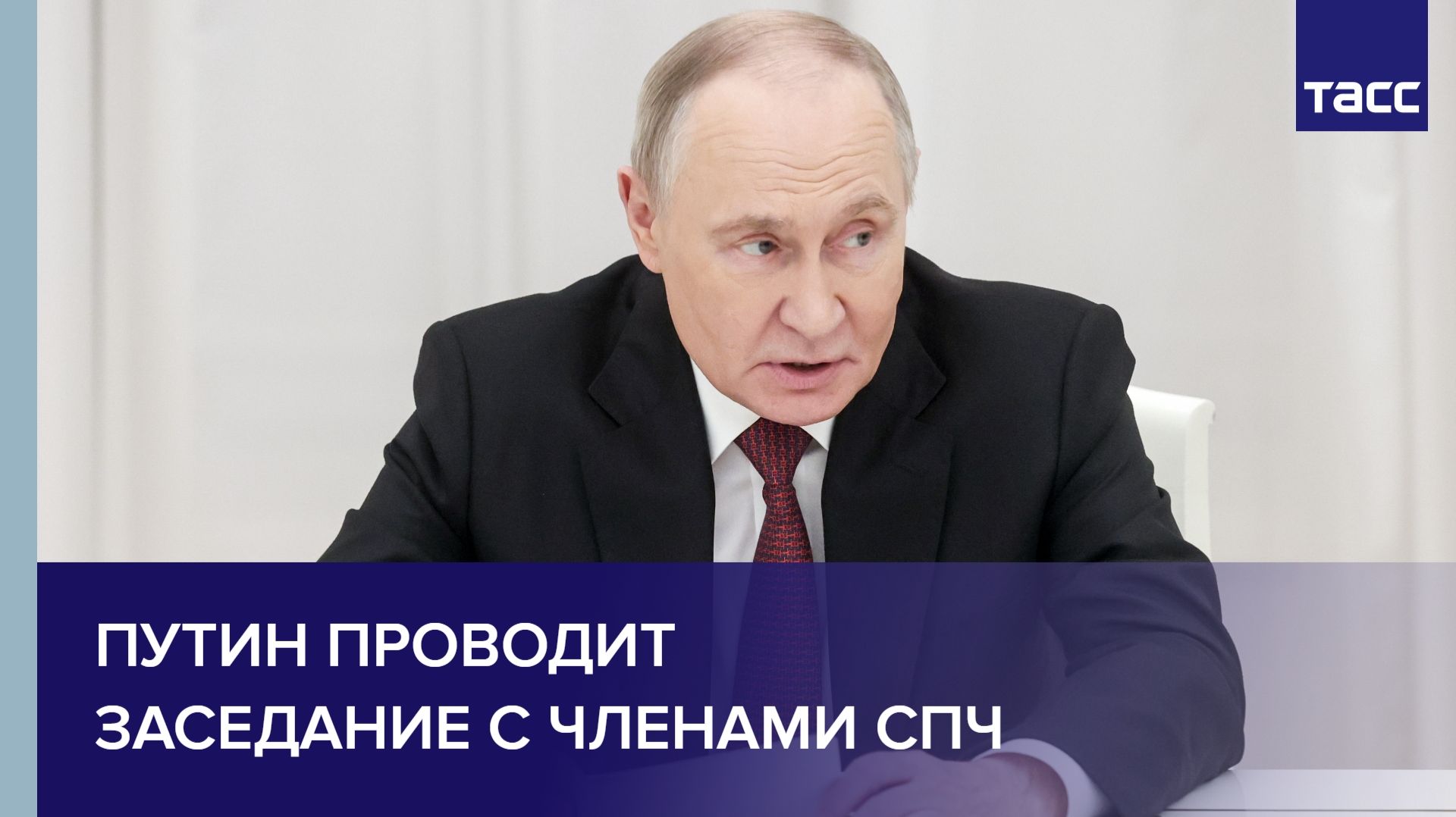 Путин проводит заседание с членами СПЧ