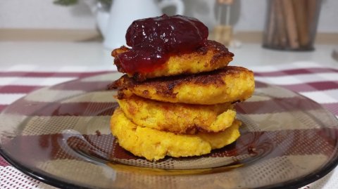 Оладушки из ТЫКВЫ. Вкусный завтрак!