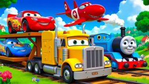 МУЛЬТИКИ ПРО МАШИНКИ 🚗  МОЛНИЯ МАКВИН И ГОНКИ БЛЕСТЯЩИХ ФАР. СКОРОСТЬ И ДРУЖБА