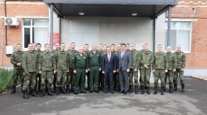 Вениамин Кондратьев встретился с лучшими призывниками Краснодарского края