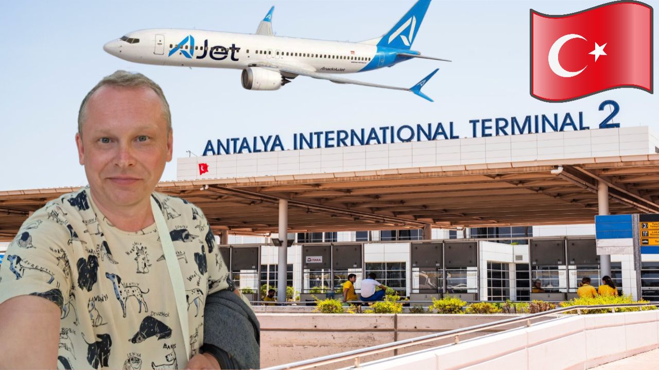 #2.16.Улетаю из Анталии в Москву! Лоукостер AJET. Мои расходы на отдых в Аланье (Турции) в октябре. смотреть онлайн
