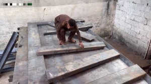 Как изготовить 22 тонный кузов самосвала. Пакистан.