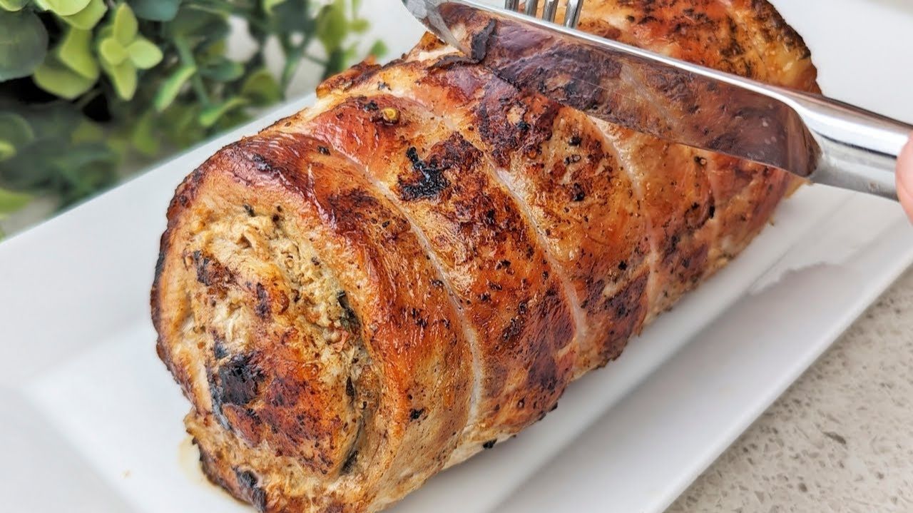 Как запечь мясо к Новому Году? Целый КУСОК МЯСА В ДУХОВКЕ НА ПРАЗДНИК! Сочная Свинина в духовке.