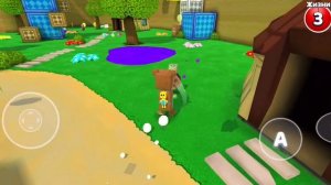 Я покажу где всё медведи в Черепахограде в Super Bear Adventure