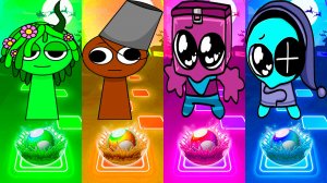 Coffin Dance Спрунки 149 уровень - Мультики про Спрунке | МУЛЬТФИЛЬМЫ SPRUNKI в Tiles Hop