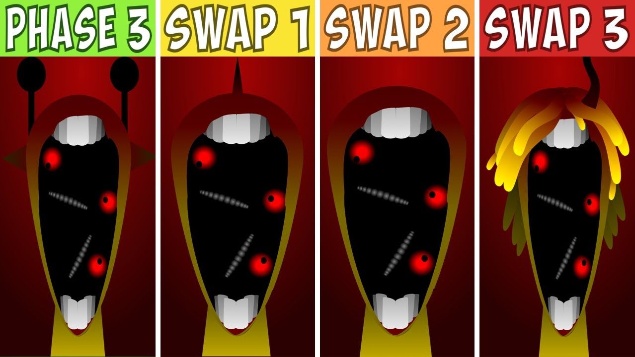 ВСЕ Персонажи Из Sprunki Phase 3 SWAP