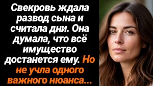 Жизненные Истории/Свекровь ждала развод сына и считала дни, она думала, что всё имущество достанется