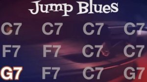 Shuffle Blues Guitar Backing Track in C