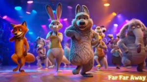 Дискотека у животных 🪩 мультик для детей 😏