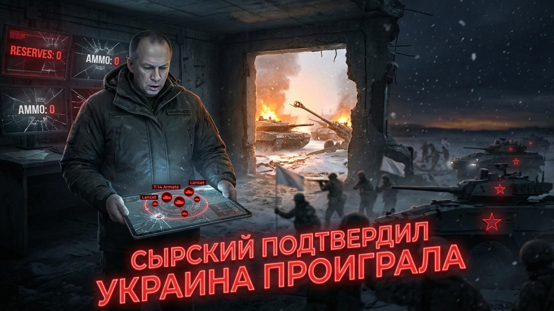 💀 Дэниел Дэвис | Приговор от Сырского: по каким признакам главком ВСУ предрекает поражение Украины?