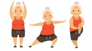 Разминка после еды.