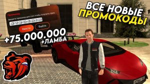 Новые промокоды на BLACK RUSSIA! Секретные промокоды на машины и деньги! Получил ЛАМБУ!