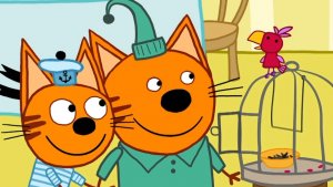Три кота. Финансы для детей. Мультфильм игра. Развивающие мультики для детей
