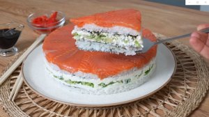 СУШИ Торт или Ленивые Роллы.