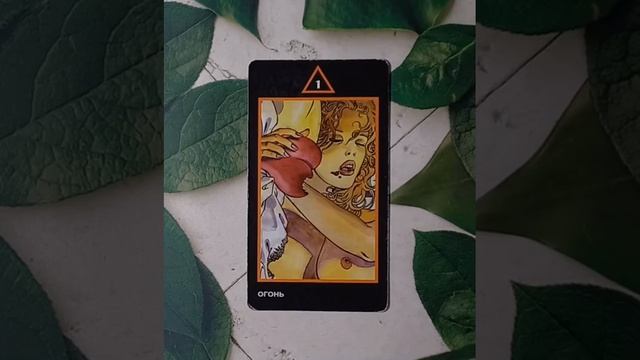 Для начинающих.Таро Манара.Младшие аркан.Туз огня.