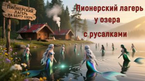 Лагерь у озера с русалками
