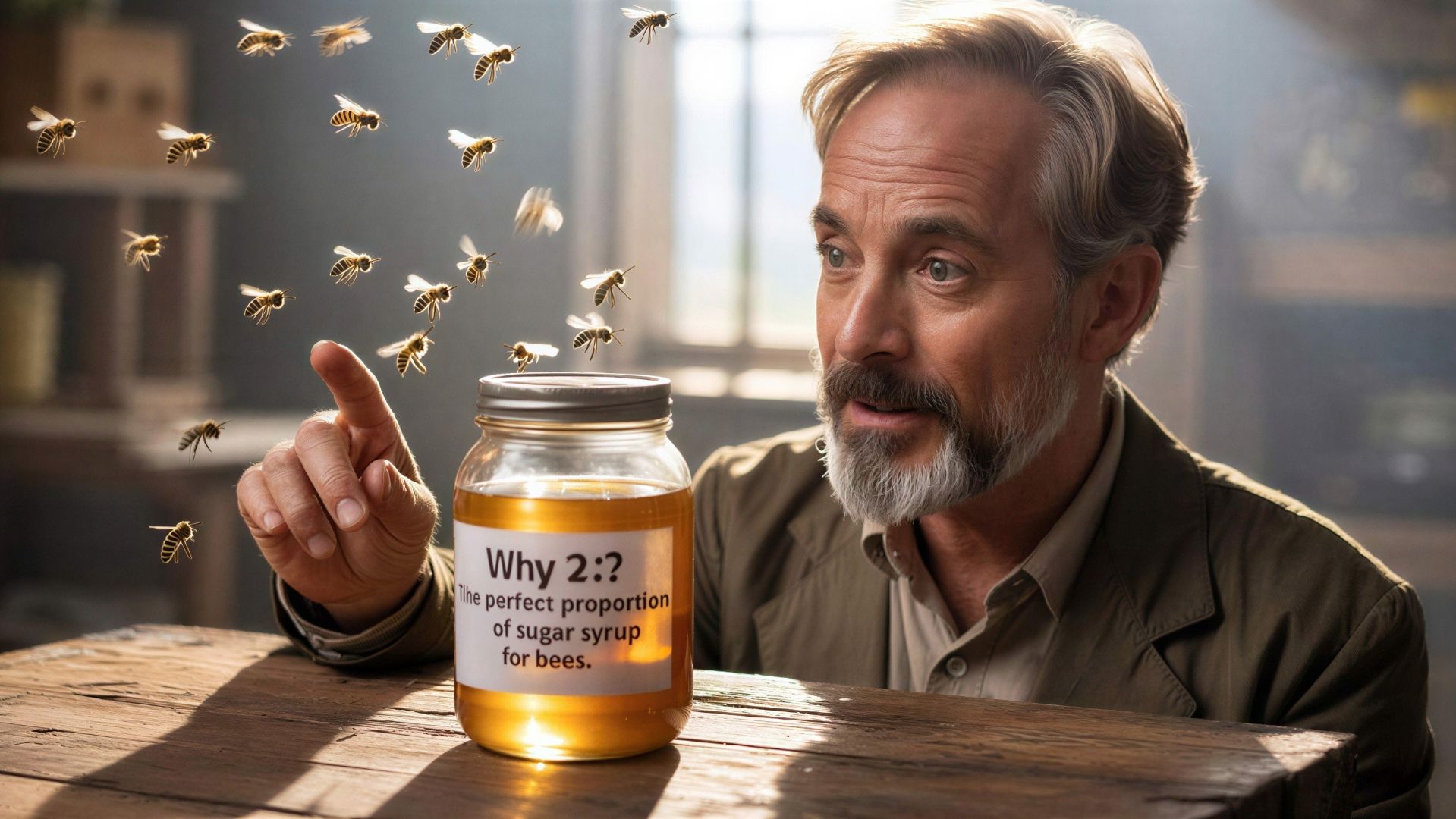 Почему 2:1? Идеальная пропорция сахарного сиропа для пчел. Объясняет профессор