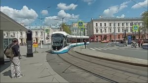 Поездка на трамвае 71-931М Витязь-М по маршруту №3 (обратное направление) - 15.05.2025. №31156