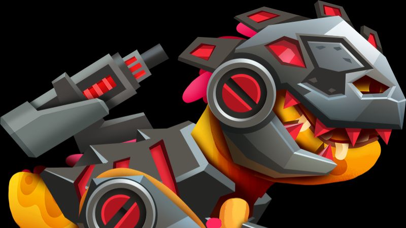 ТРИЦЕР и ТИРЕКС Дино Беш 2 атака троглодитов динозавры мульт игра андроид #13 смотреть онлайн