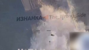 В сети публикуют кадры ракетного удара по дамбе в Печенегах Харьковской области