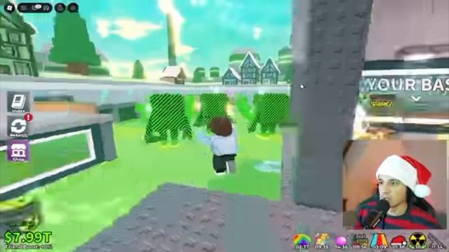 КУПИЛ НОВОГОДНЮЮ УДАЧУ В ROBLOX УКРАДИ БРАИНРОТ ХОЛИ БАМ