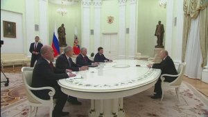 Владимир Путин. Встреча с председателями парламентов государств – членов ОДКБ 8 декабря 2025