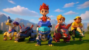 Патруль Дино: Приключения в мире динозавров｜Jurassic Cops the Movie: The Dinosaur Age Adventures