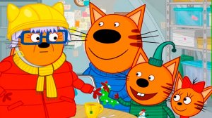 ТРИ КОТА НА ЗИМНИХ КАНИКУЛАХ - МУЛЬТИКИ ТРИ КОТА