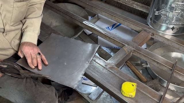 Изготовление мини печки бедуинов