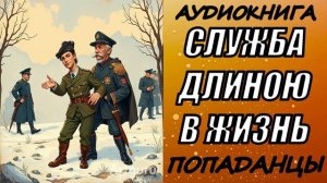 АУДИОКНИГА. ПОПАДАНЦЫ "СЛУЖБА ДЛИНОЮ В ЖИЗНЬ" 1 КНИГА