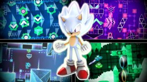 I BEAT ALL SONIC SERIES LEVELS IN A ROW | Geometry Dash