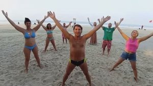 Баланс 4х Стихий на восходе для гармонизации энергопотоков дня.Ре-Баланс жизни. Индия,Гоа, 9.12.МНШУ