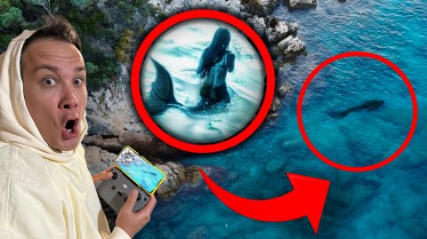 СНЯЛИ на ДРОН РУСАЛКУ в РЕАЛЬНОЙ ЖИЗНИ