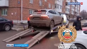 В башкирском Нефтекамске поймали 17-летнего пьяного парня без прав за рулем кроссовера