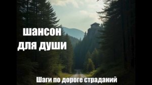 ПЕСНИ ДЛЯ ДУШИ/ШАНСОН/Шаги по дороге страданий #песнидлядуши #шансон