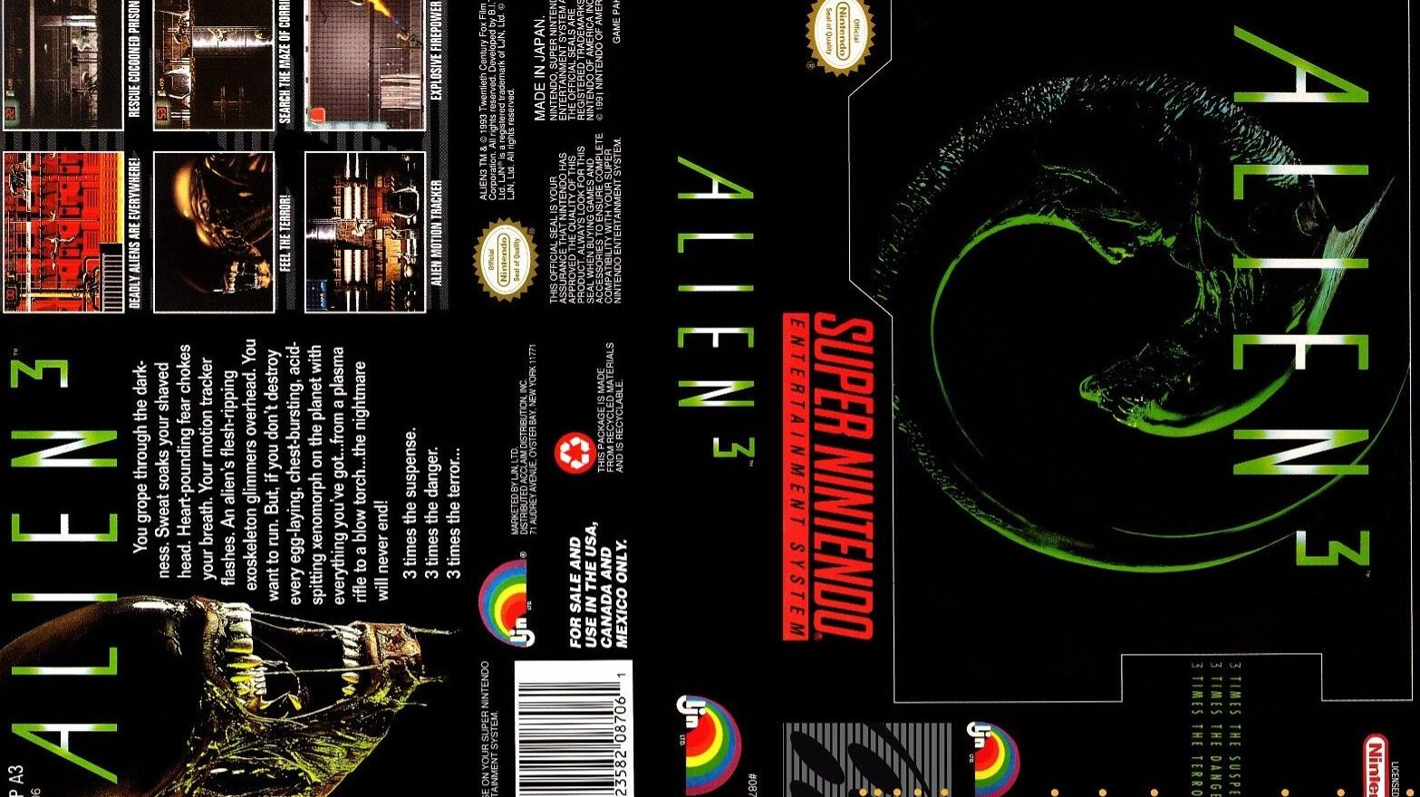 Super Nintendo (Snes) 16-bit Alien 3 Часть 1 Прохождение