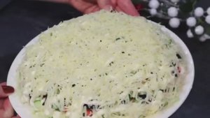 Мой Ходовой  Крабовый Салат - Эсмеральда  на все Новогодние праздники!