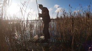 3 рыбалки строил этот настил - но потом взялся за голову... Вышел не там короче