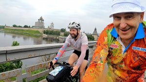 ВЕЛОПОХОД ПСКОВ -- СЛАНЦЫ ВДОЛЬ ЧУДСКОГО ОЗЕРА