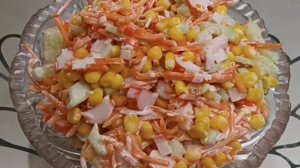 Салат из крабовых палочек