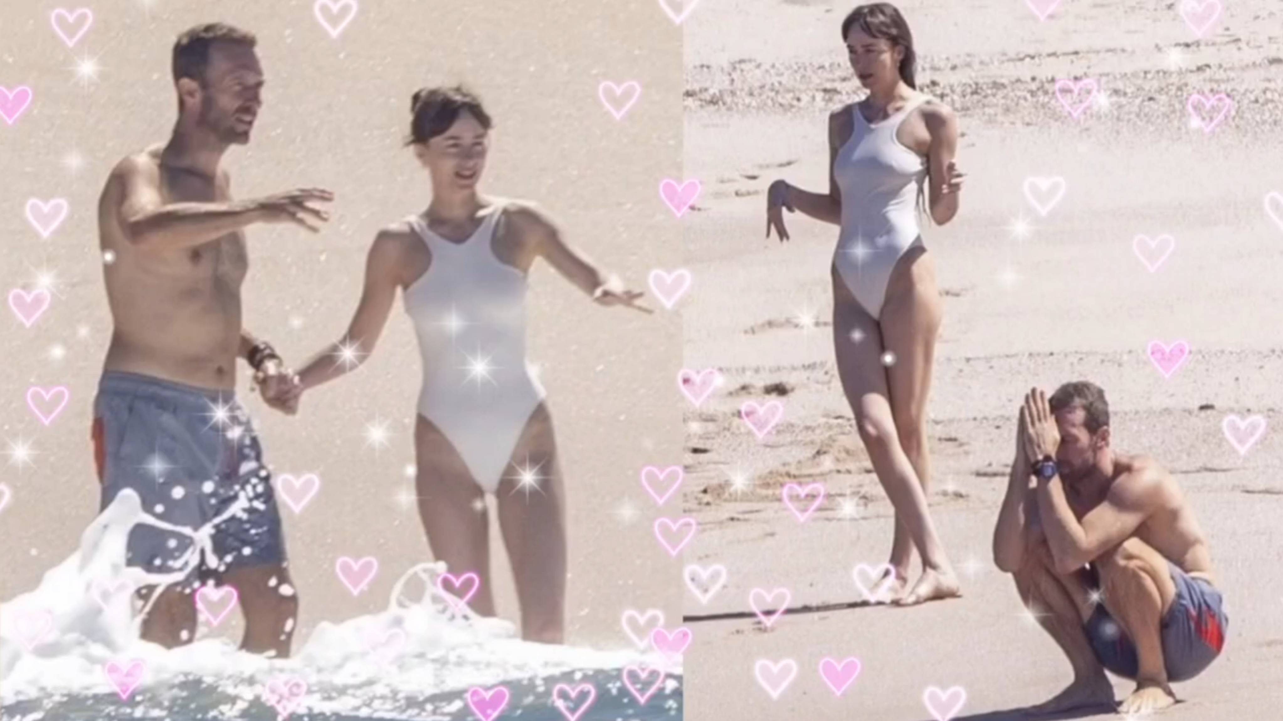 😍 ДАКОТА ДЖОНСОН И КРИС МАРТИН - РОМАНТИЧЕСКИЙ ОТДЫХ НА ПЛЯЖЕ В МЕКСИКЕ 🫶 2024