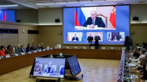 Путин принял участие в ежегодном заседании Совета по правам человека