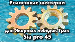 Шестерёнки  сброса для якорьной лебёдки Sea Pro 45 .