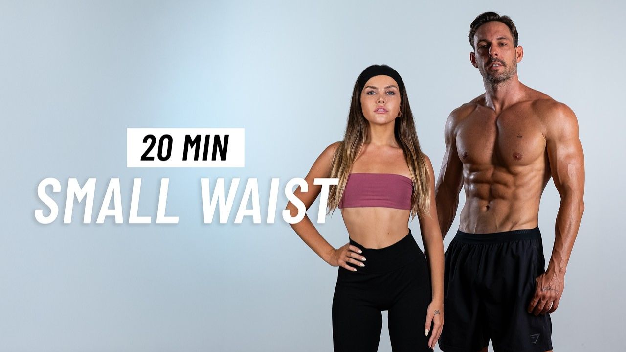 🕑 20 МИН 💥 ТРЕНИРОВКА ДЛЯ ТАЛИИ И ПРЕССА 🔵 БЕЗ ОБОРУДОВАНИЯ под музыку