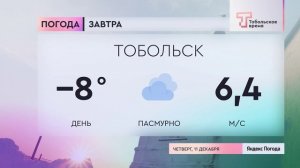 Прогноз погоды на 11 декабря