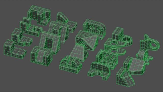 Моделирование под Subdivision Surface #1