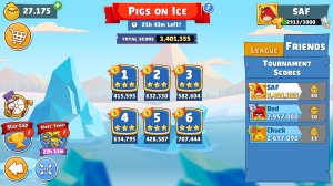 Angry Birds Friends. Pig on Ice (10.12.2025). Все уровни 3 звезды. Прохождение от SAFa