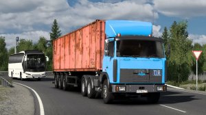 493 / ETS2 1.56 / MAZ 6422 / На Кемь.