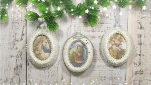 НОВОГОДНИЕ ПОДЕЛКИ из крышек, ёлочные украшения своими руками, ёлочные игрушки, медальоны на стену.