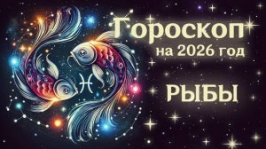 РЫБЫ | Гороскоп на  2026 | СМОТРИ В СЕБЯ